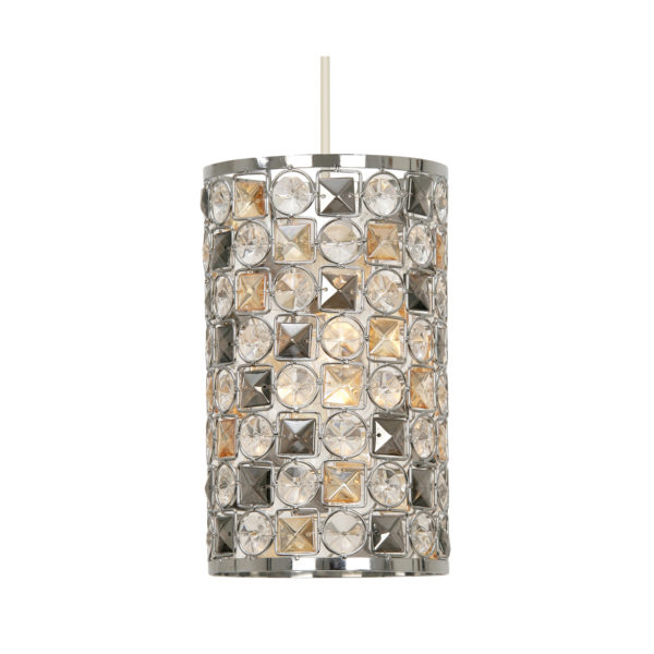 DAVOLI GLASS BEADED PENDANT LG
