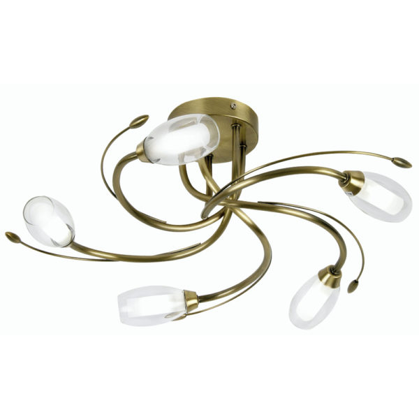 PANDORA ANTIQUE BRASS/ANTIQUE CHROME C/LIGHT